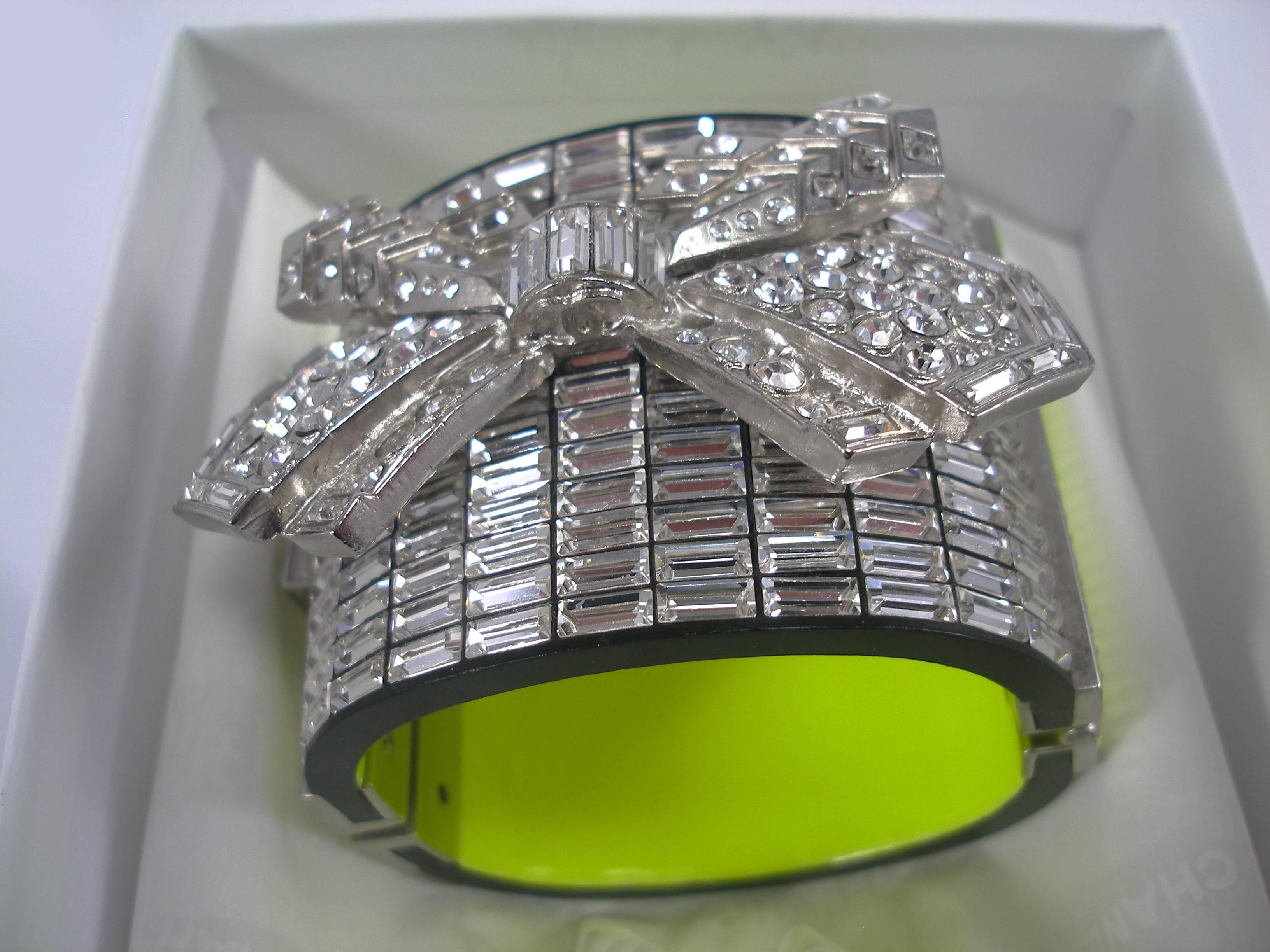 Fantastic Chanel Cuff Strass Collection Paris Singapore For Sale 2