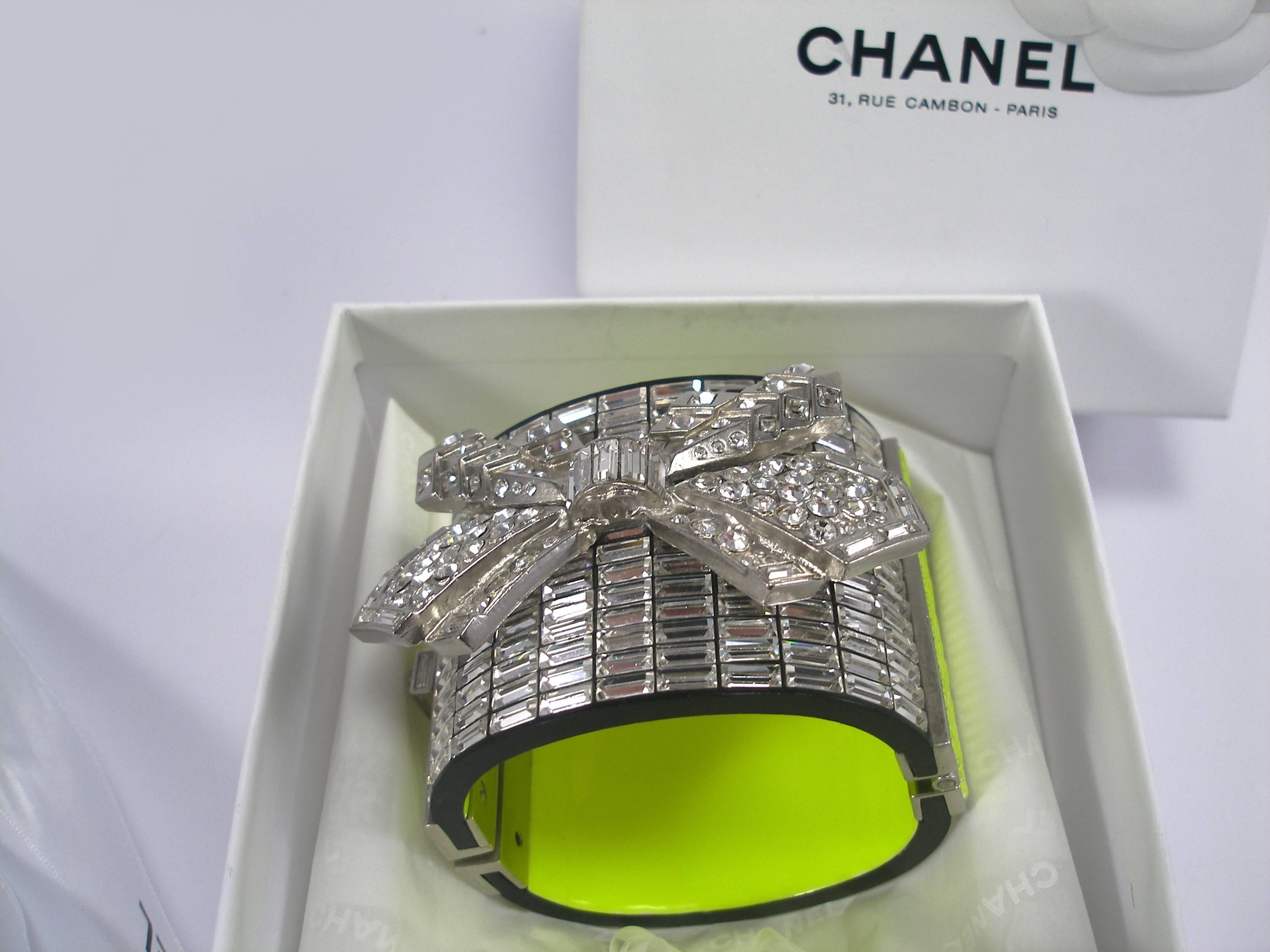 Fantastic Chanel Cuff Strass Collection Paris Singapore For Sale 5