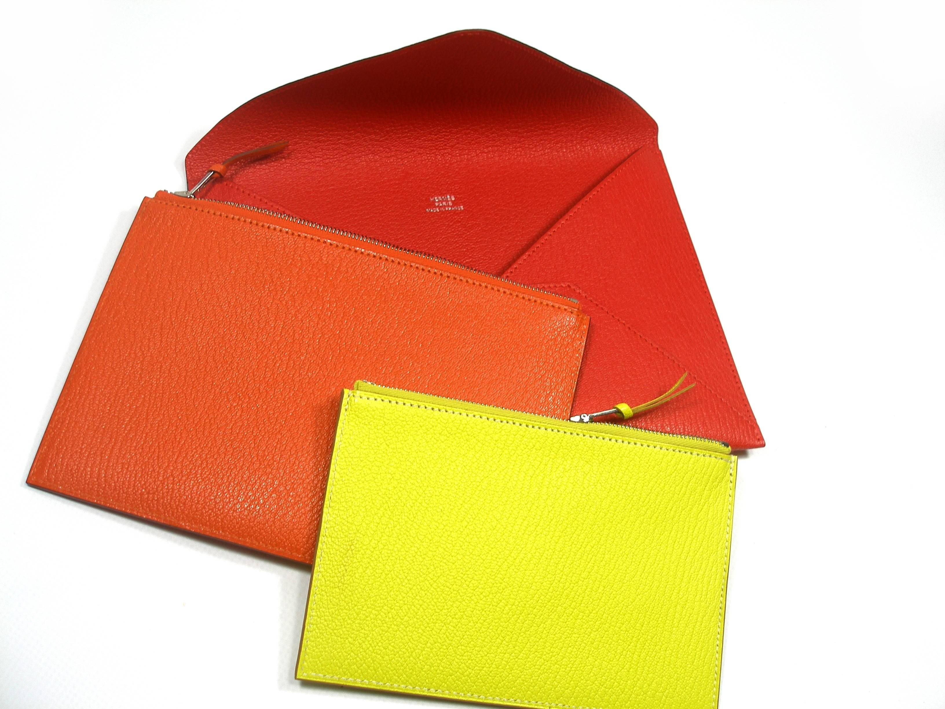 Hermès Enveloppe Trio wallet GM / Brand new  4