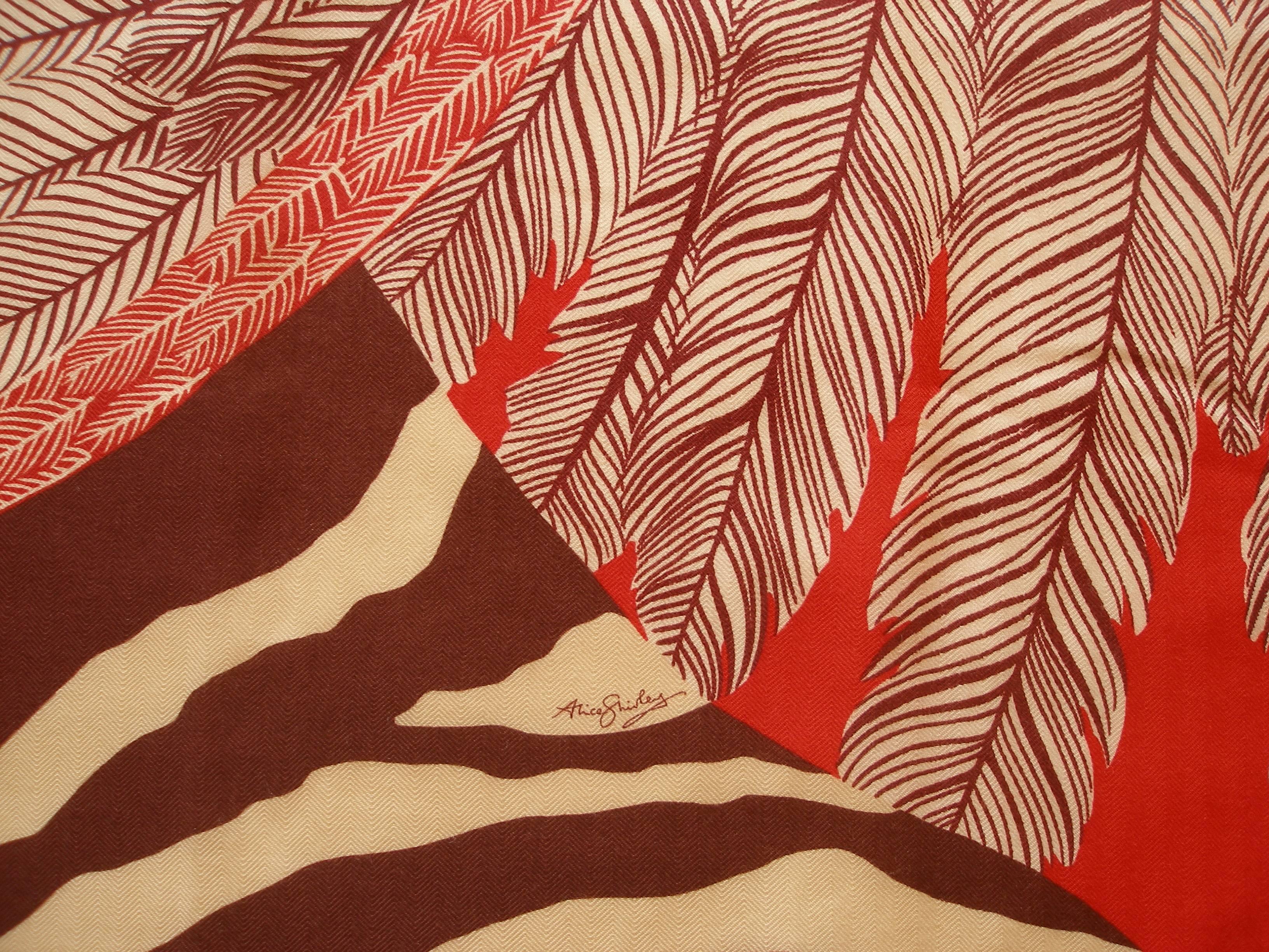 Brown HERMES 140cm /55 