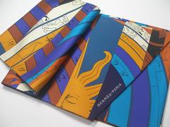 HERMES Silk Scarf Maxi Twilly ASTROLOGIE NOUVELLE-Multi Color  / BRAND NEW