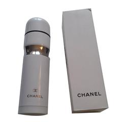 Rare CHANEL VIP Gift White Water Bottle THERMOS Flask 500 ml 24hours Insulation