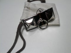 RARE Hermès H Buckle SYDNEY CDC Palladium brillant / EXCELLENTE CONDITION