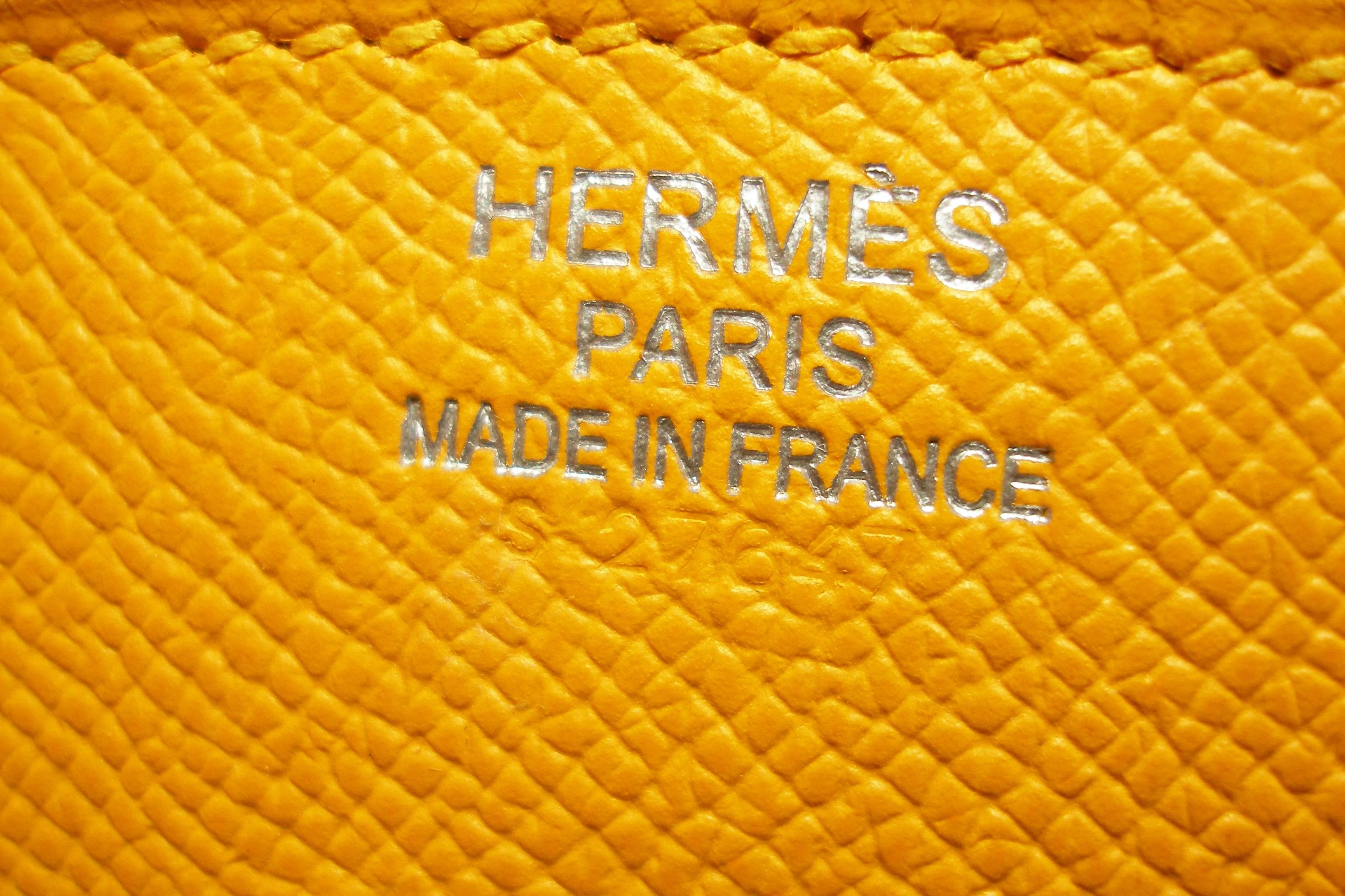 Hermes Birkin 35cm Bouton d'or Epsom leather and Palladium HW / BRAND NEW  2