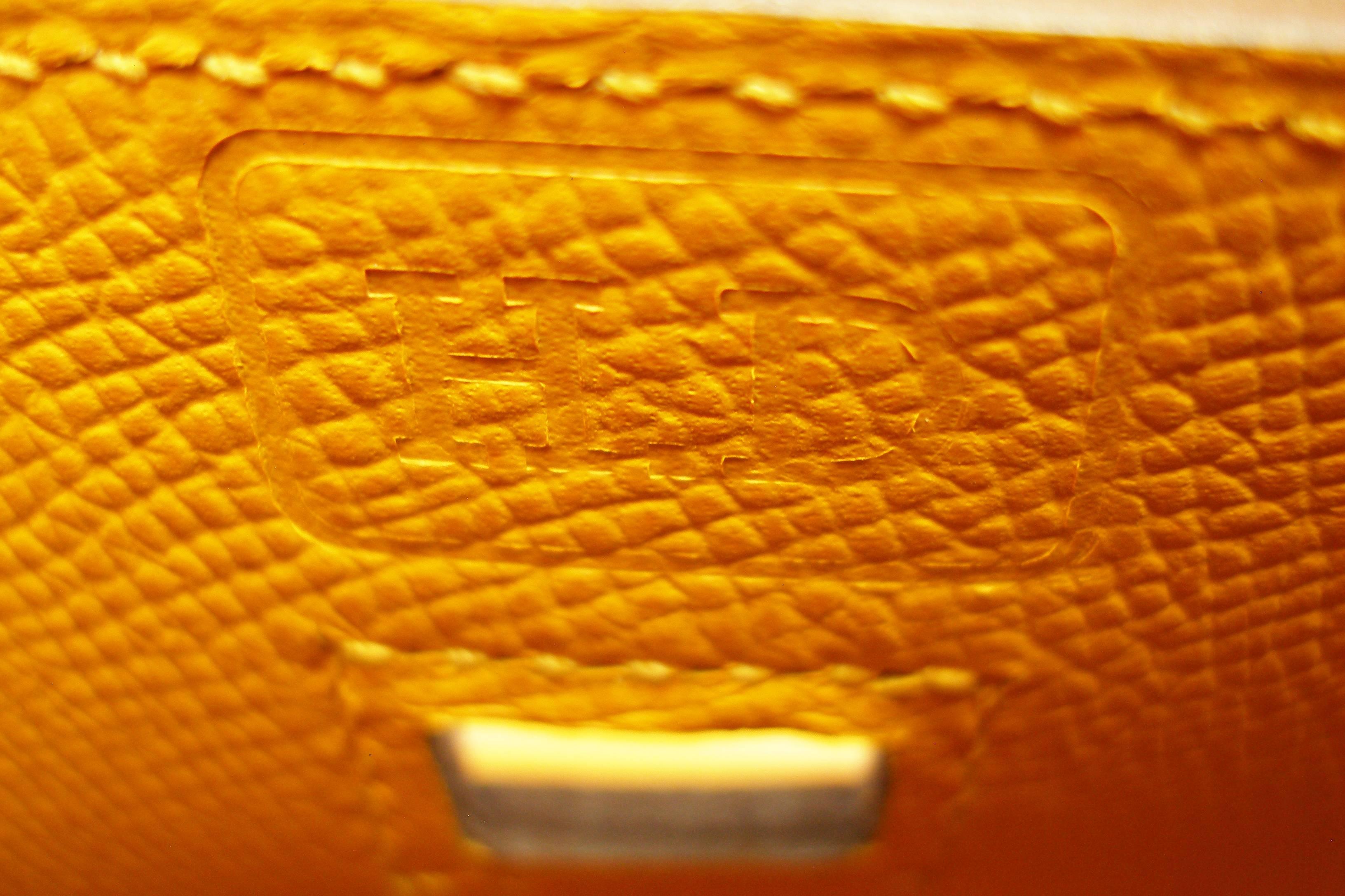 Hermes Birkin 35cm Bouton d'or Epsom leather and Palladium HW / BRAND NEW  3