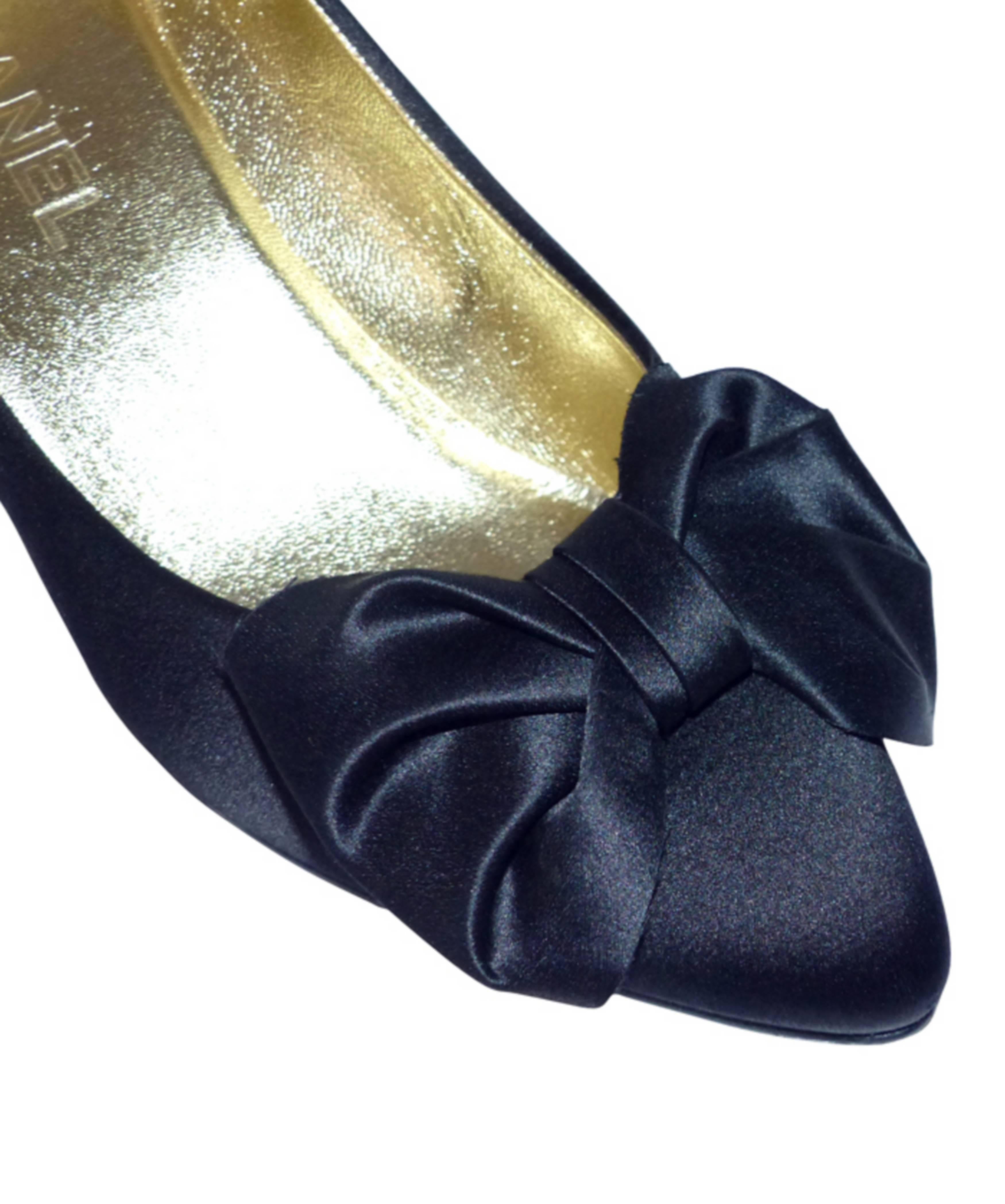 chanel evening shoes