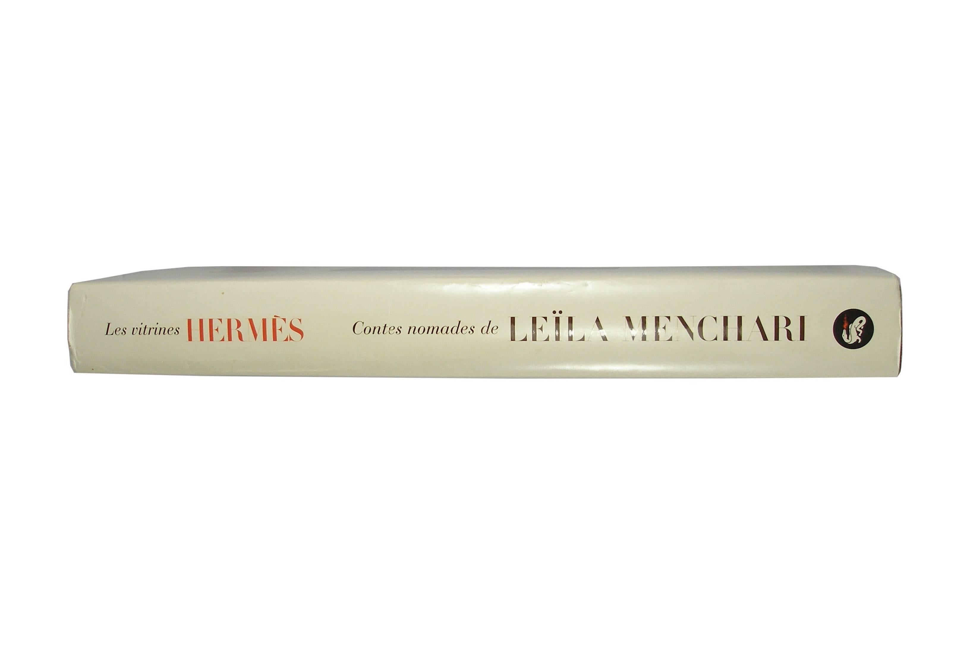 Yellow RARE HERMES Les Vitrines Hermes Contes Nomades Leila Menchari Book For Sale