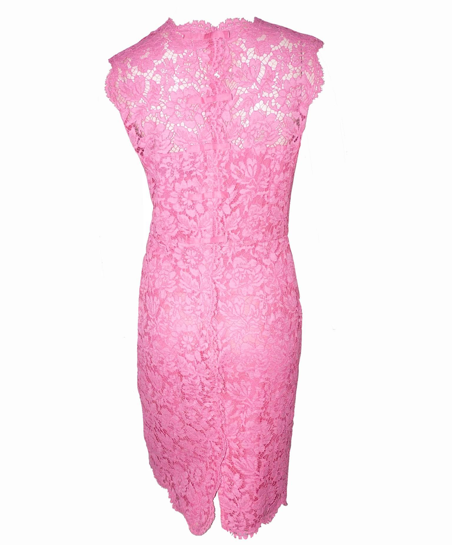 Women's Beautifull Valentino dress Pink Cotton / LIKE NEW 