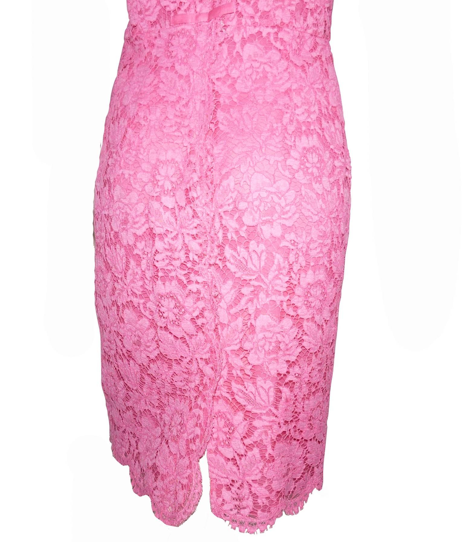 Beautifull Valentino dress Pink Cotton / LIKE NEW  2