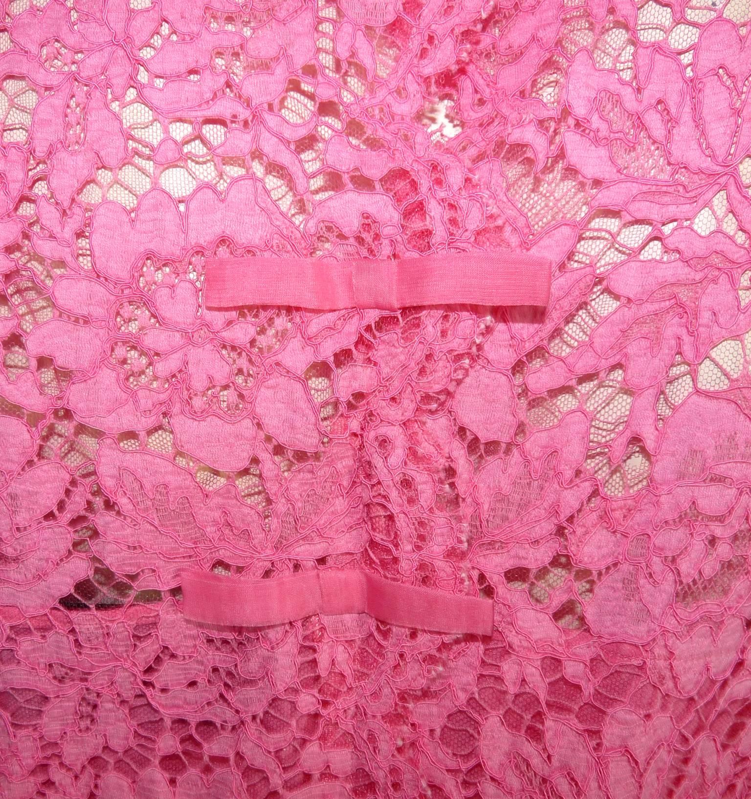 Beautifull Valentino dress Pink Cotton / LIKE NEW  3