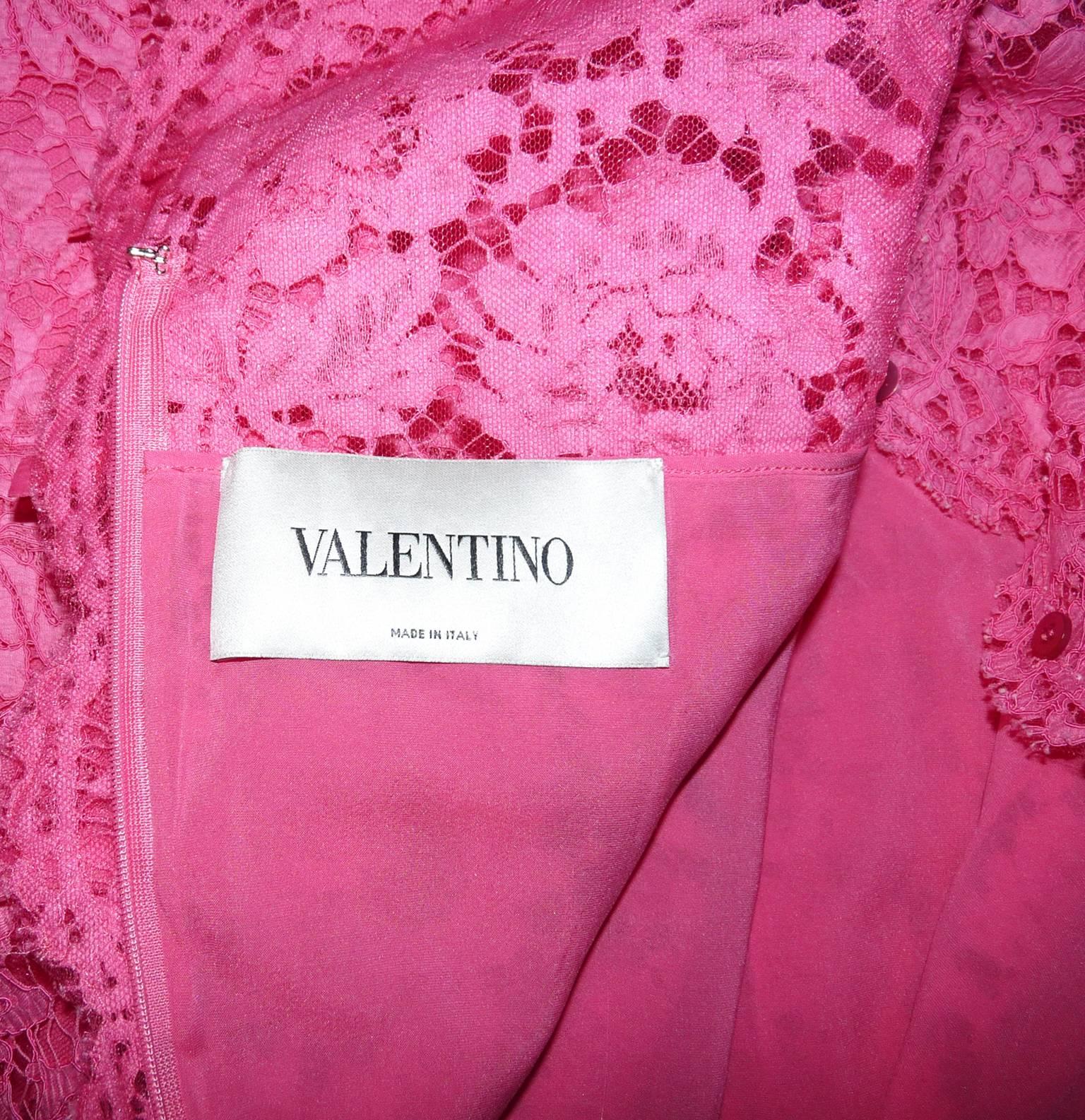Beautifull Valentino dress Pink Cotton / LIKE NEW  4
