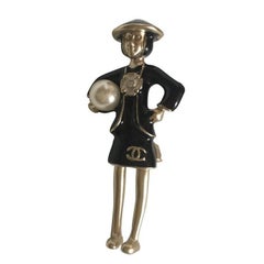 VERY CUTE Chanel Brooch Mademoiselle Coco / BRAND NEW 