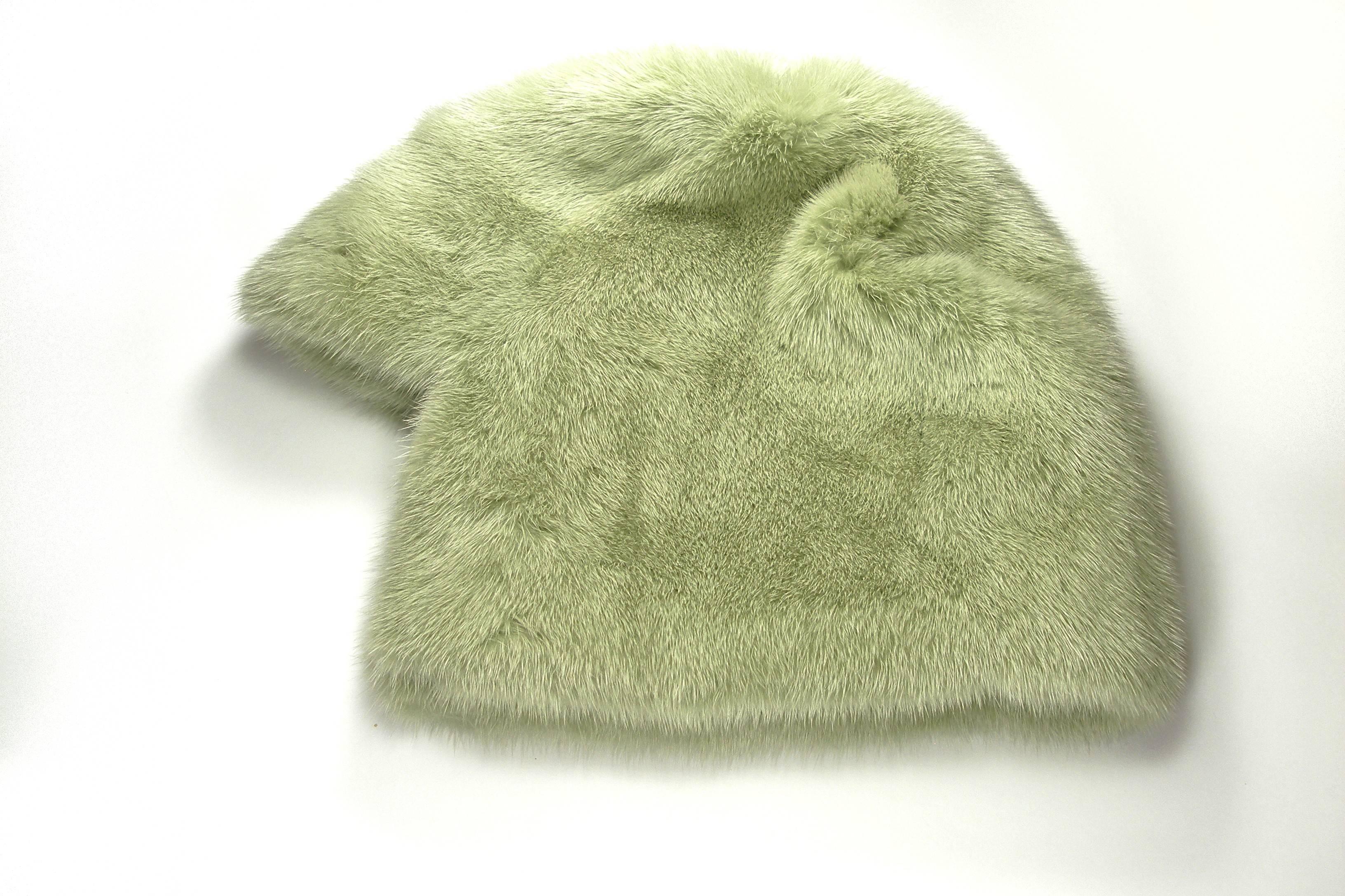 chanel fur hat