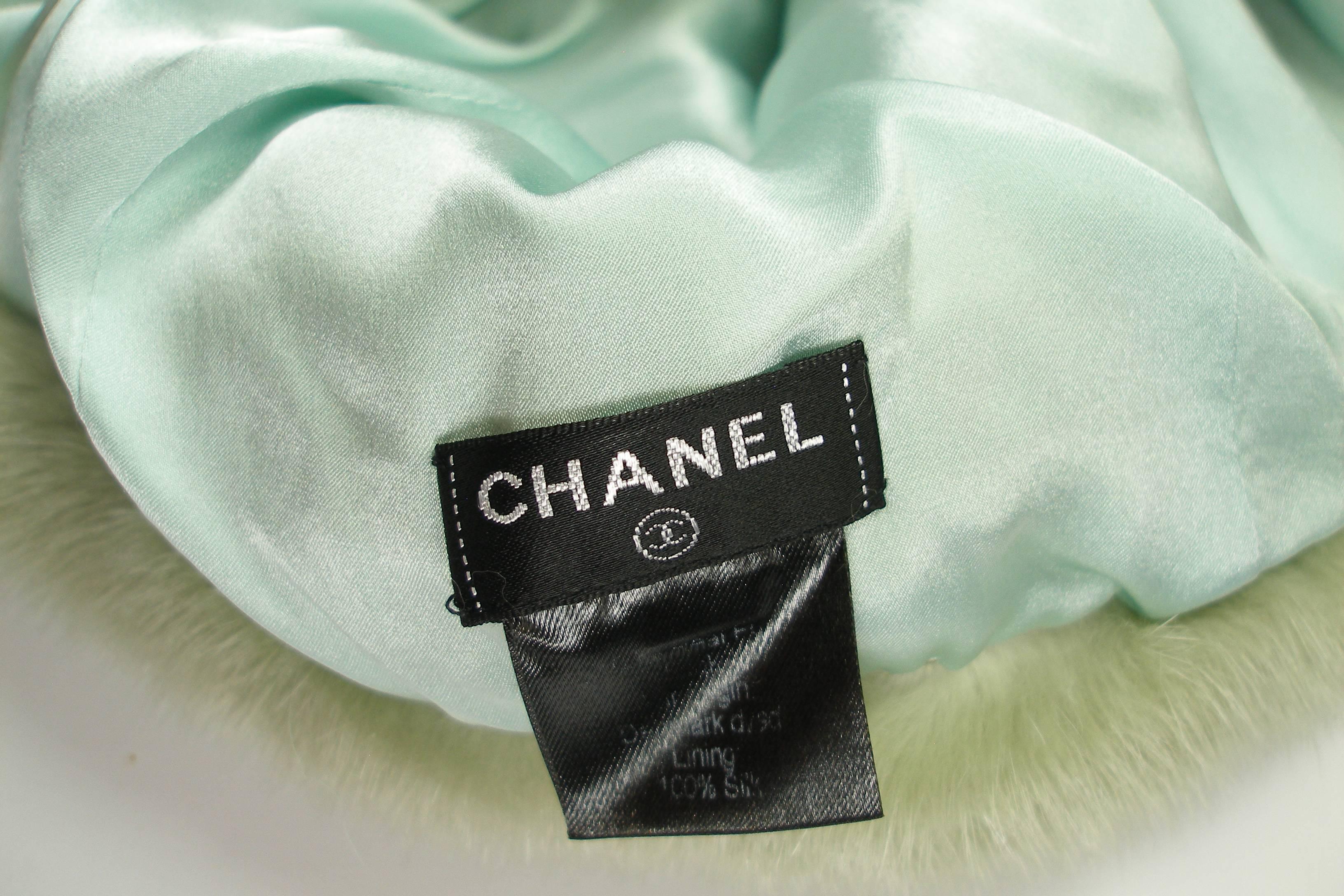 Women's RARE The Anna Wintour Chanel's Hat Chapka Fox Fur One Size Rétail price 3450 €