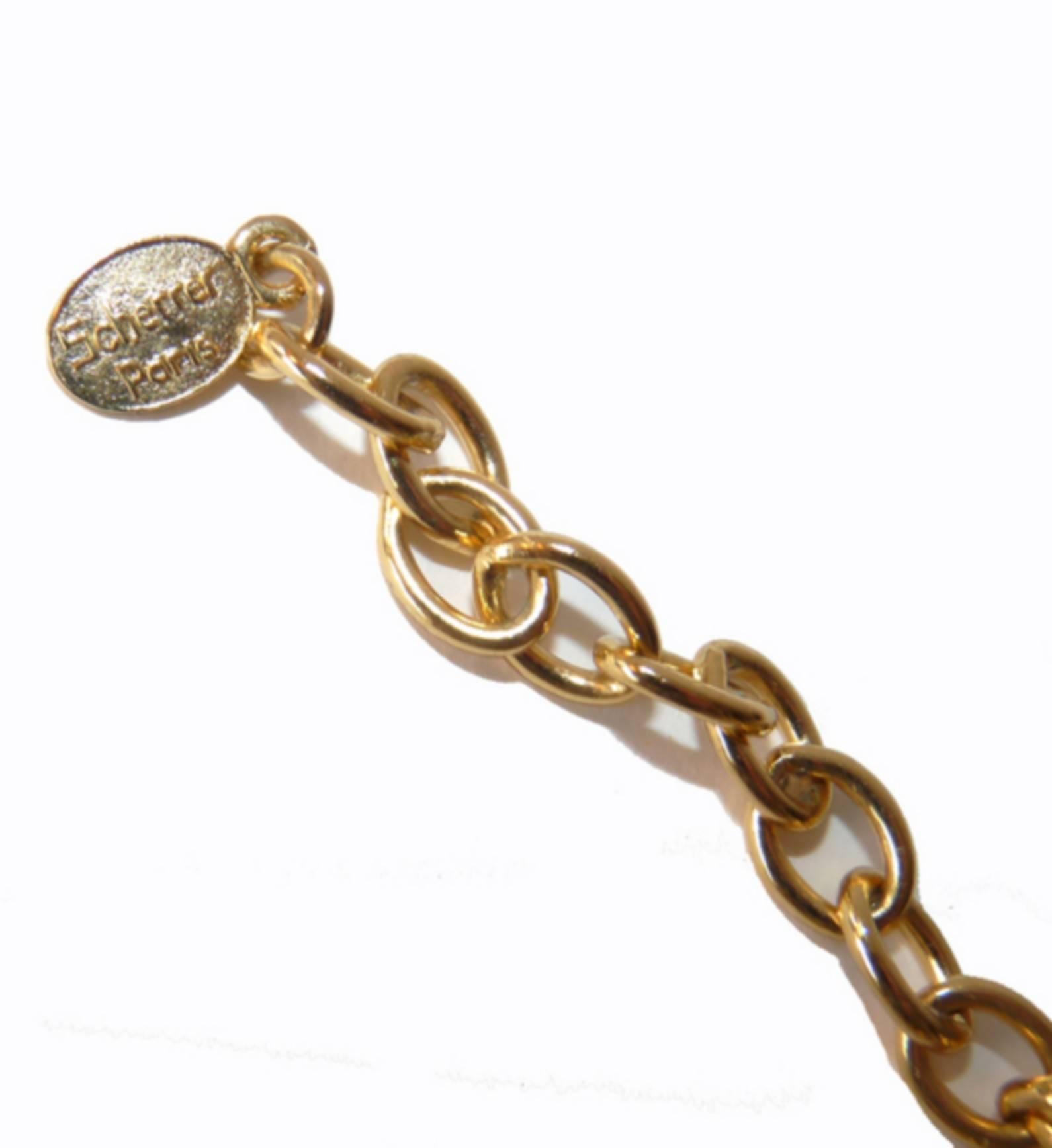 Beautifull Vintage Jean Louis Scherrer Long Necklace   3