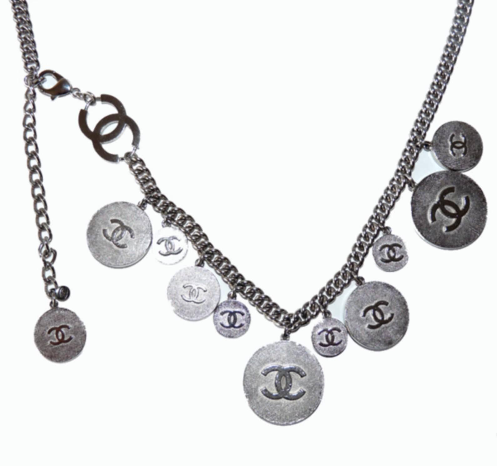 chanel charm belt