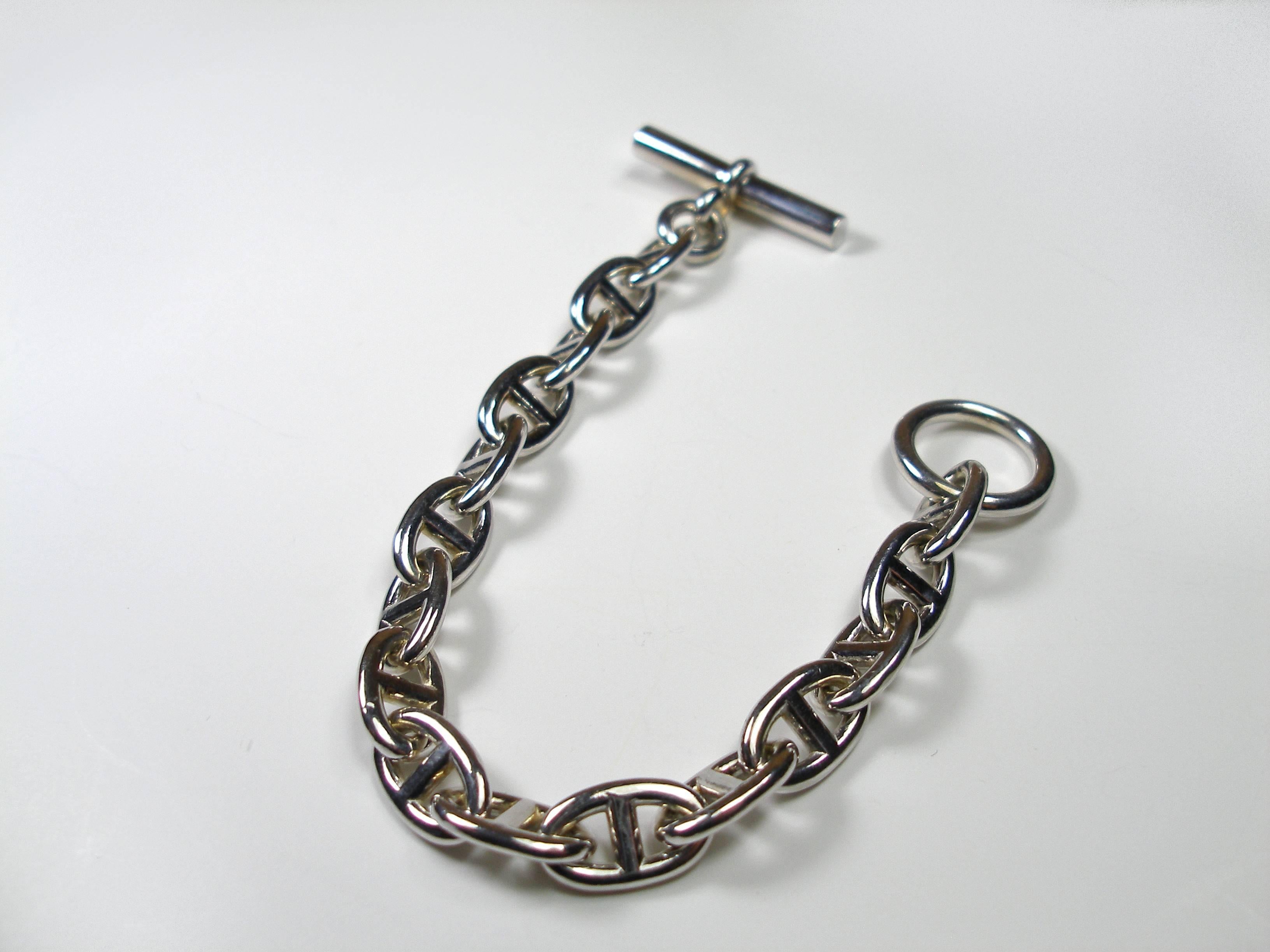 Bracelet Chaine d'Ancre Medium Size Silver 925 Made in France / NO BRAND  In New Condition In VERGT, FR