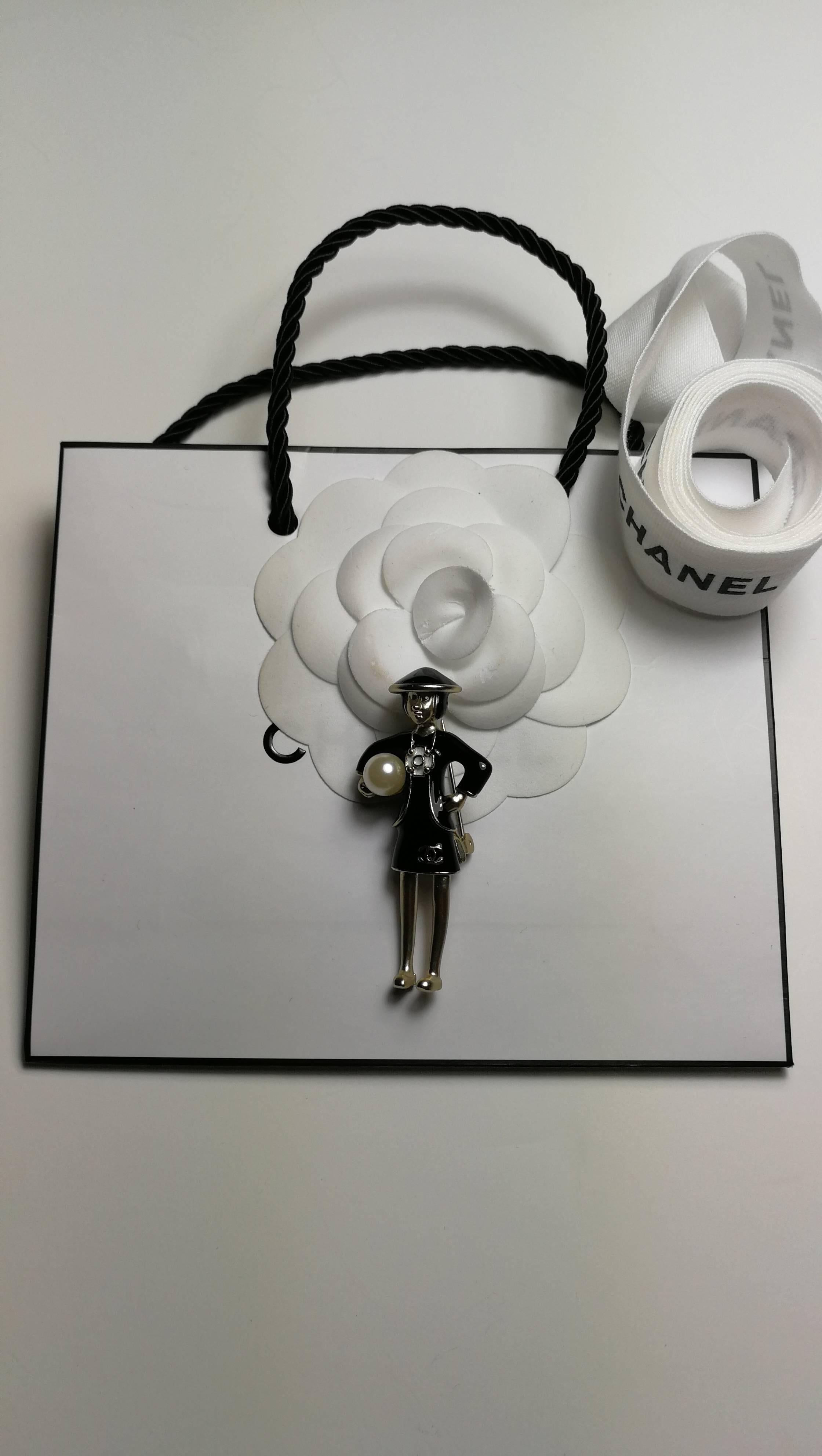 Chanel VIP Like New Mademoiselle Coco Gift Brooch  1