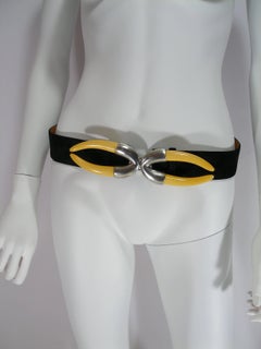 Hermès and Alexis Kirk Adjustable Vintage Belt Size 80 cm, Circa 1988