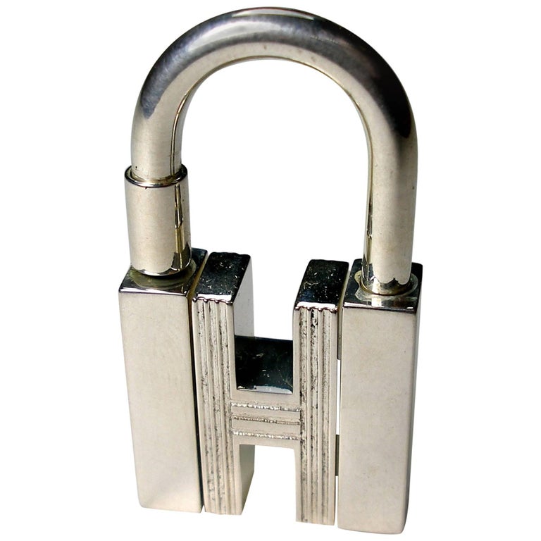 Hermès Cadenas Key Ring or Charm Bag H rotatif at 1stDibs | cadenas hermes