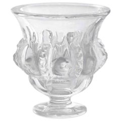 FAN-TAS-TIC and Classique Lalique Dampierre Vase Size height 12.2 cm / LIKE NEW