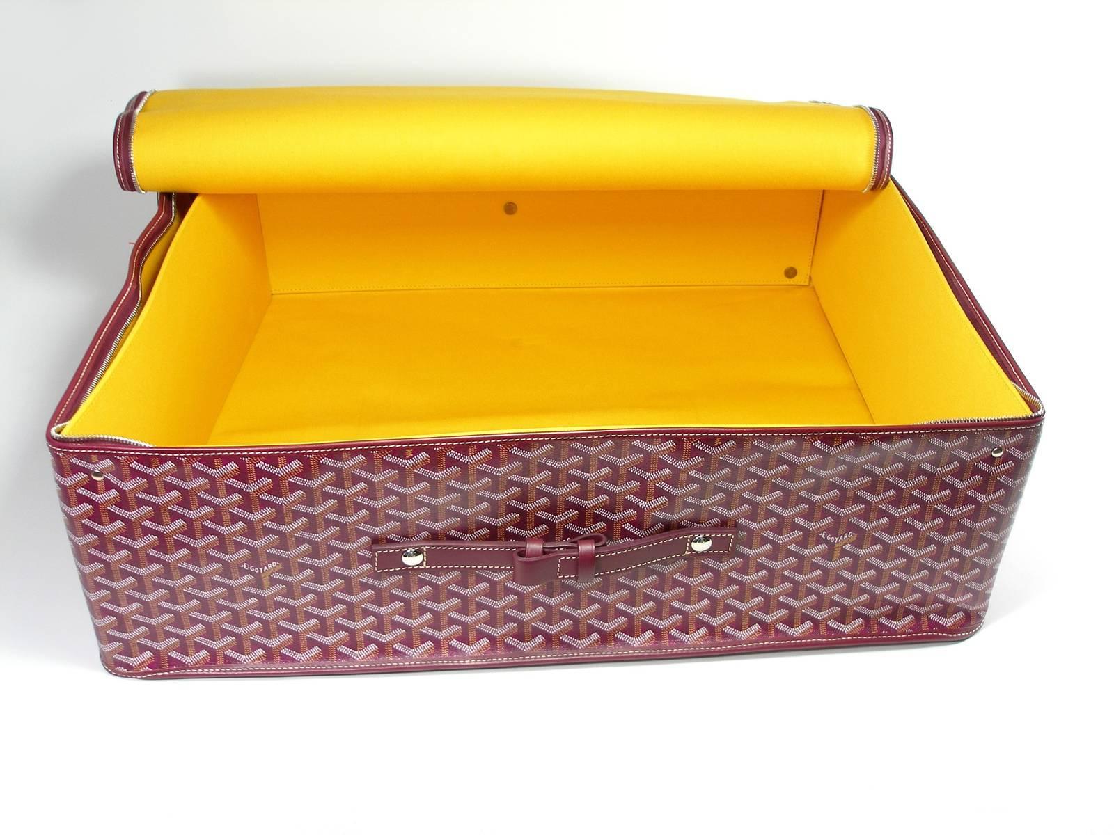 goyard suitcase