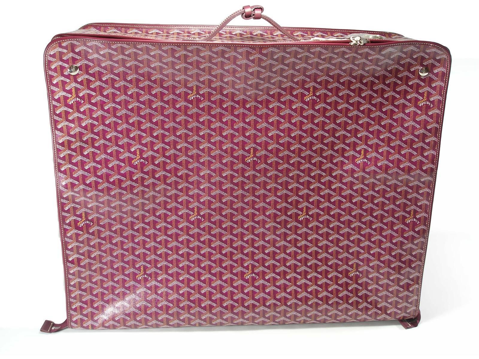 goyard caravelle suitcase