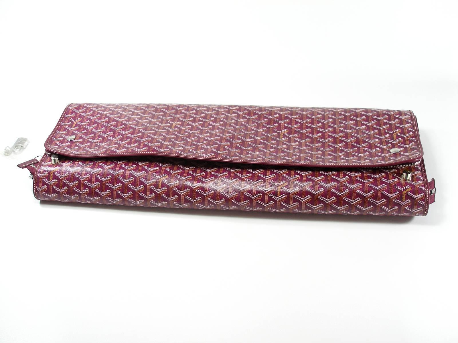 Collectible Caravelle 60 Goyard Folding Suitcase / Like New 11