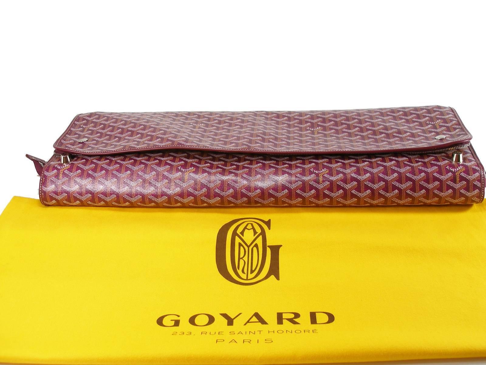 Collectible Caravelle 60 Goyard Folding Suitcase / Like New 12