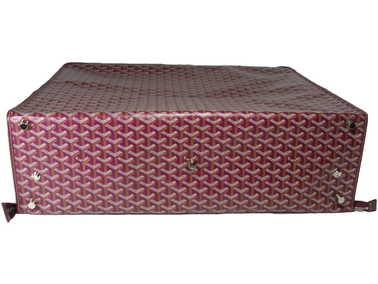 Collectible Caravelle 60 Goyard Folding Suitcase / Like New 2