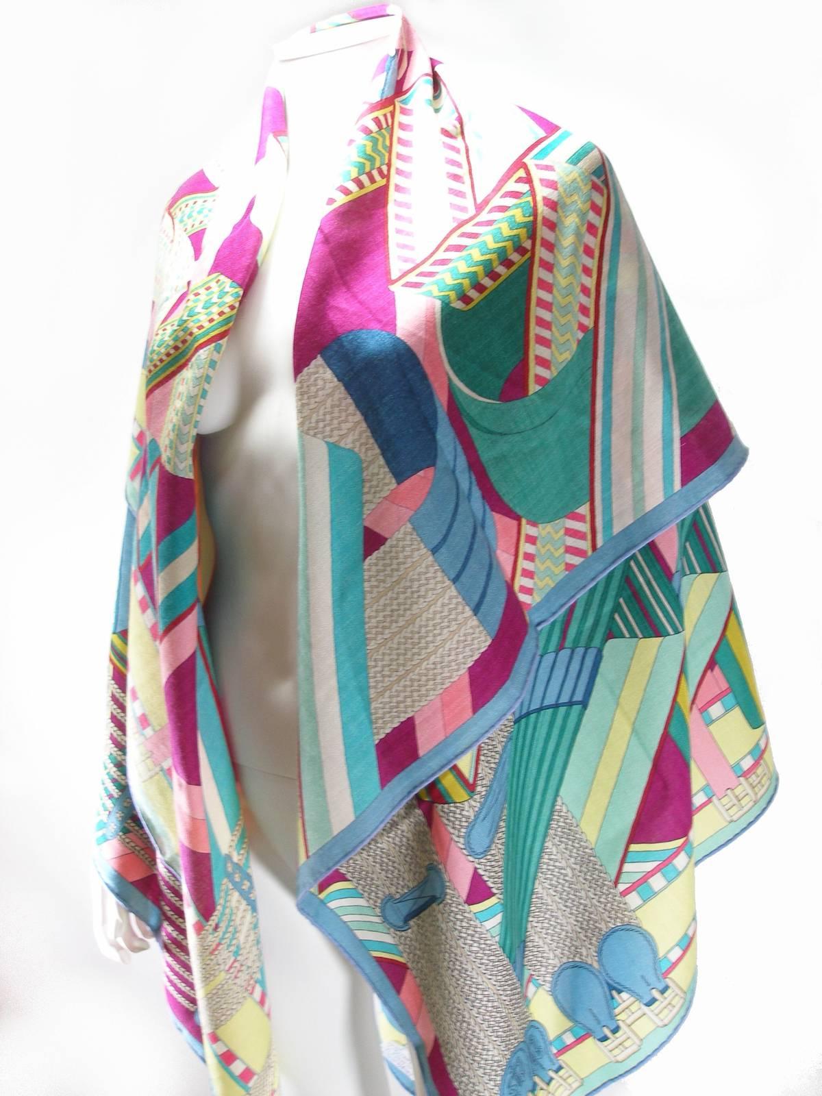 sangles en zigzag scarf 90