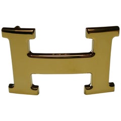 HERMES H Constance Belt Buckle Gold Plated Shiny / Excellente Condition HERMES H Constance Belt Buckle Gold Plated Shiny / Excellente Condition