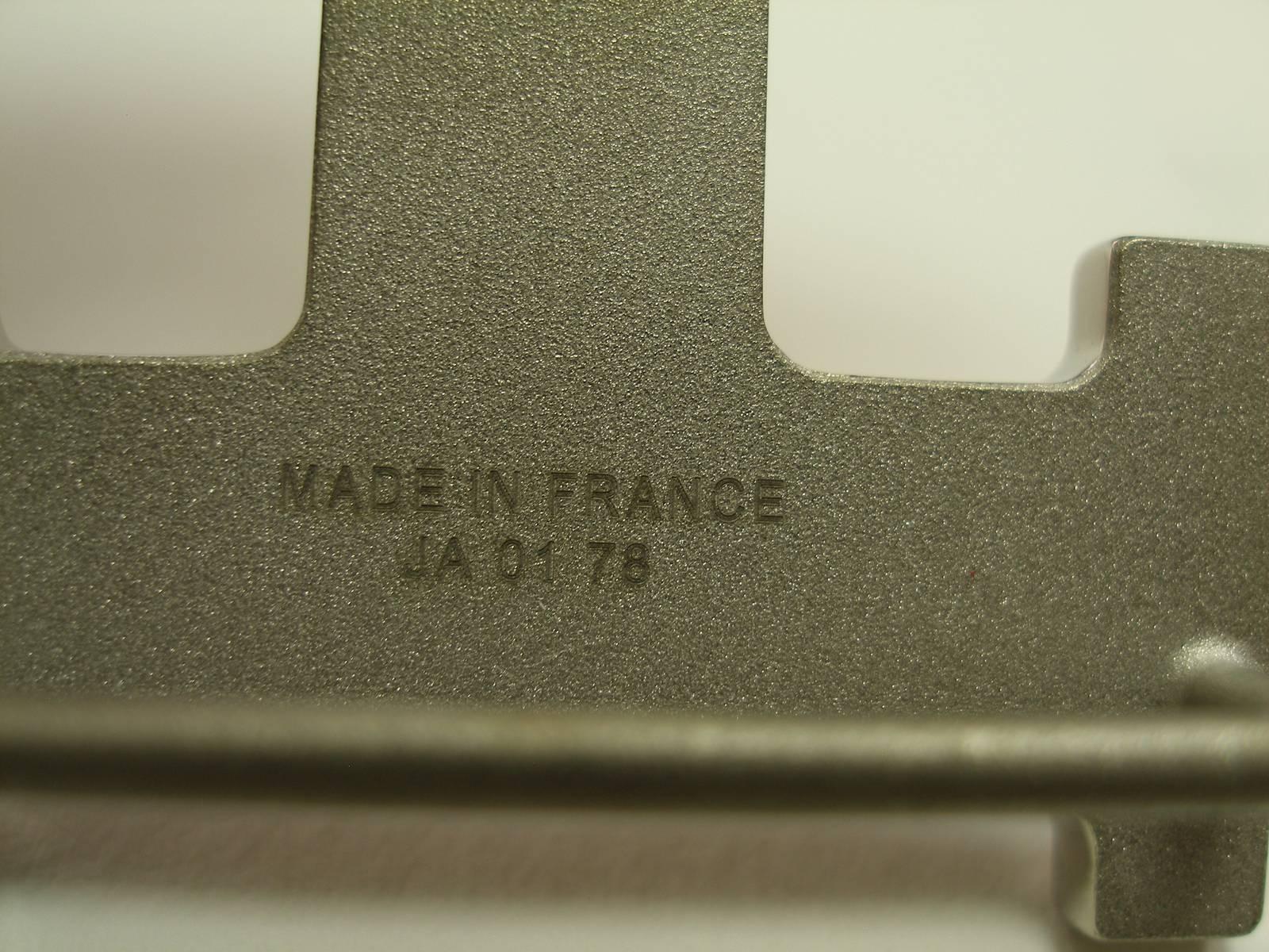 Hermès Buckle H Guilloché Palladium for strap in 32 mm / Excellente Condition 14