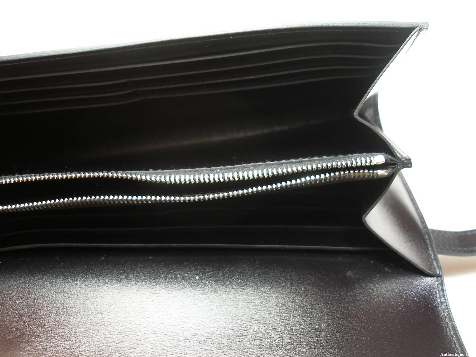 Collectible Item Hermès Long Kelly Wallet Black Box Leather Palladium Hdw / NEW 8