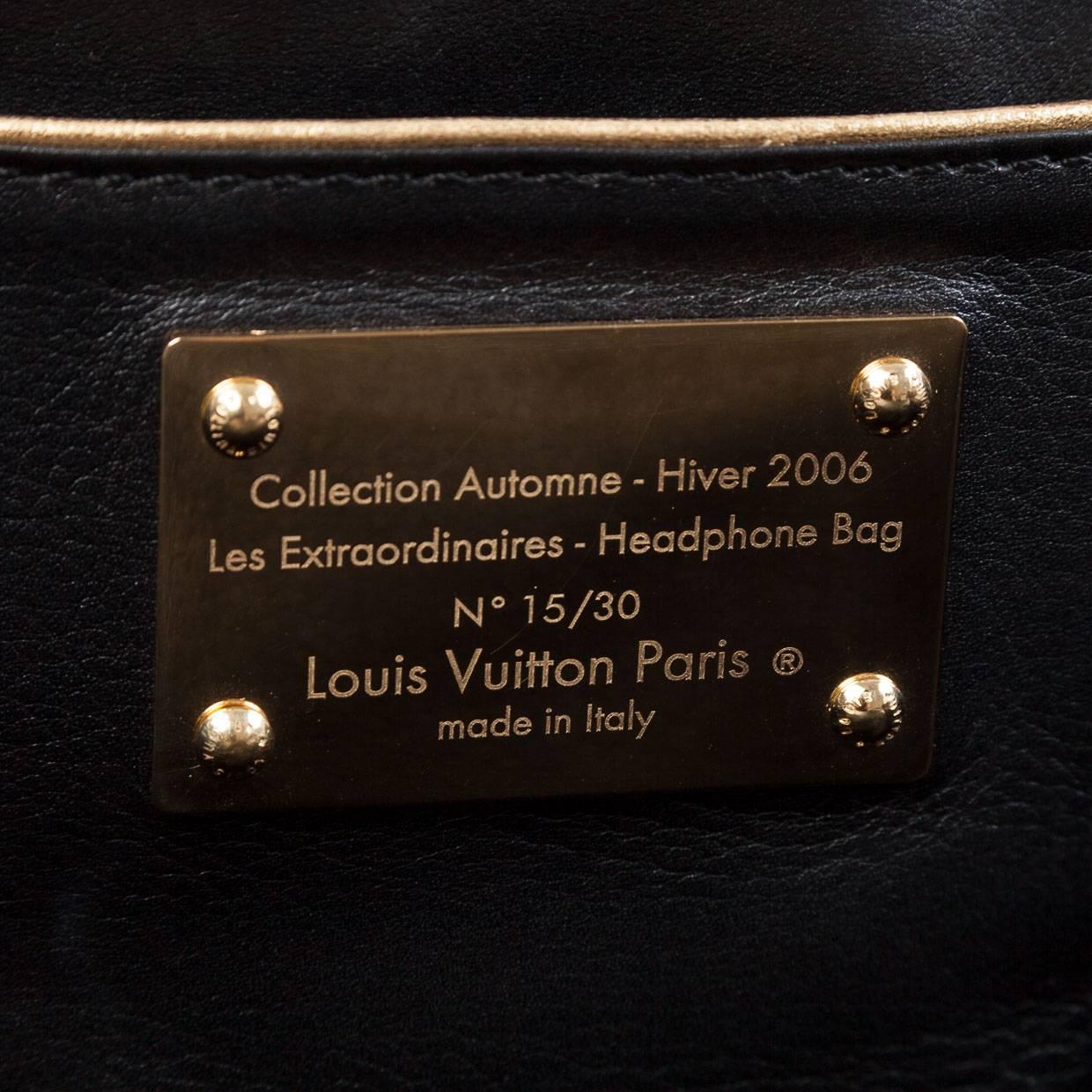Louis Vuitton Monogram Vernis Borsa per cuffie Les Extraordinaires Edizione Limitata in vendita 4