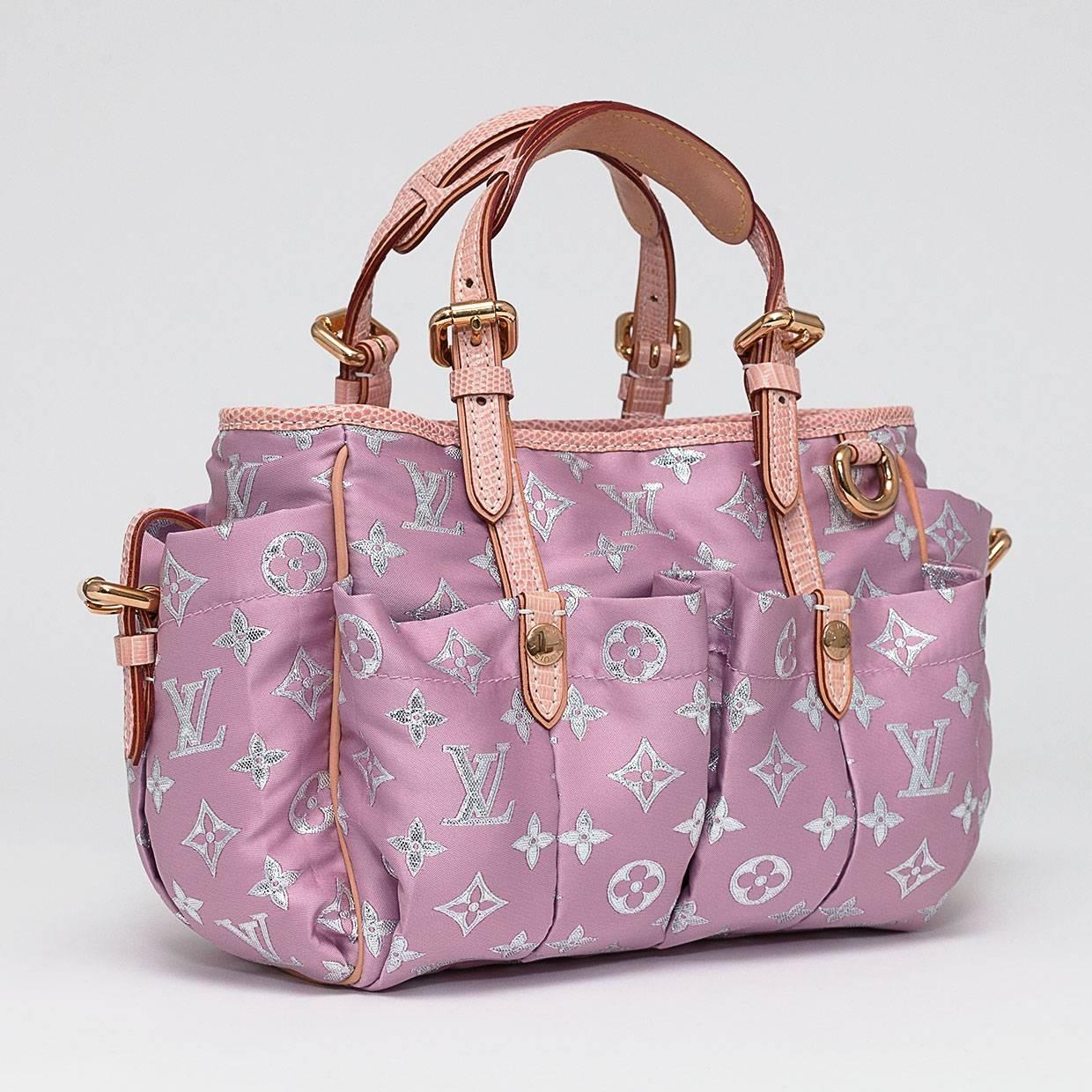 louis vuitton limited edition pink bag