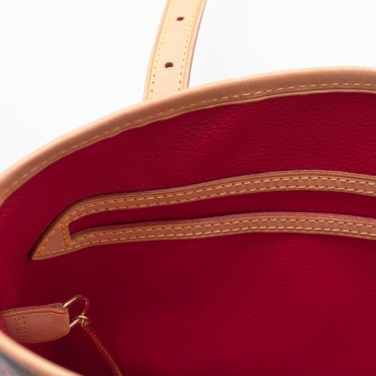 Louis Vuitton Limited Edition Monogram Cerises Bucket Bag (Cherry Print) 1