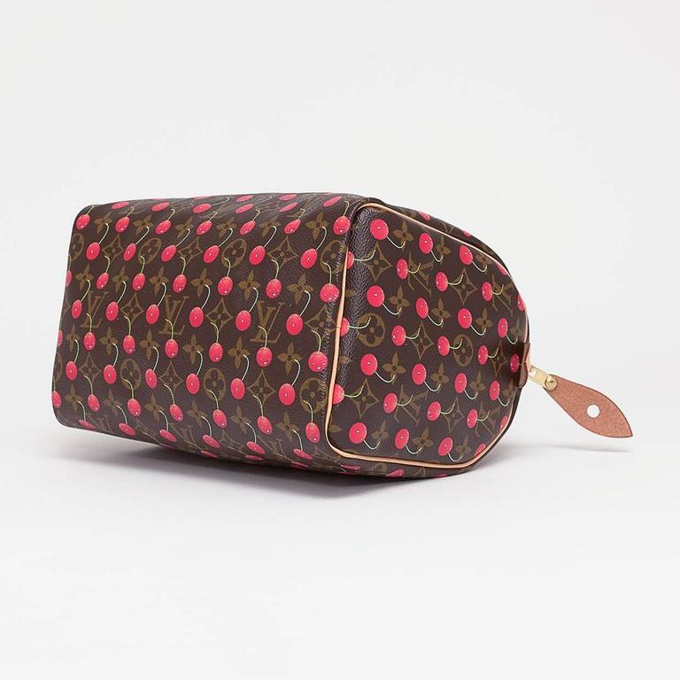Louis Vuitton Monogram Cherry Cerises Speedy 25 Bag at 1stDibs