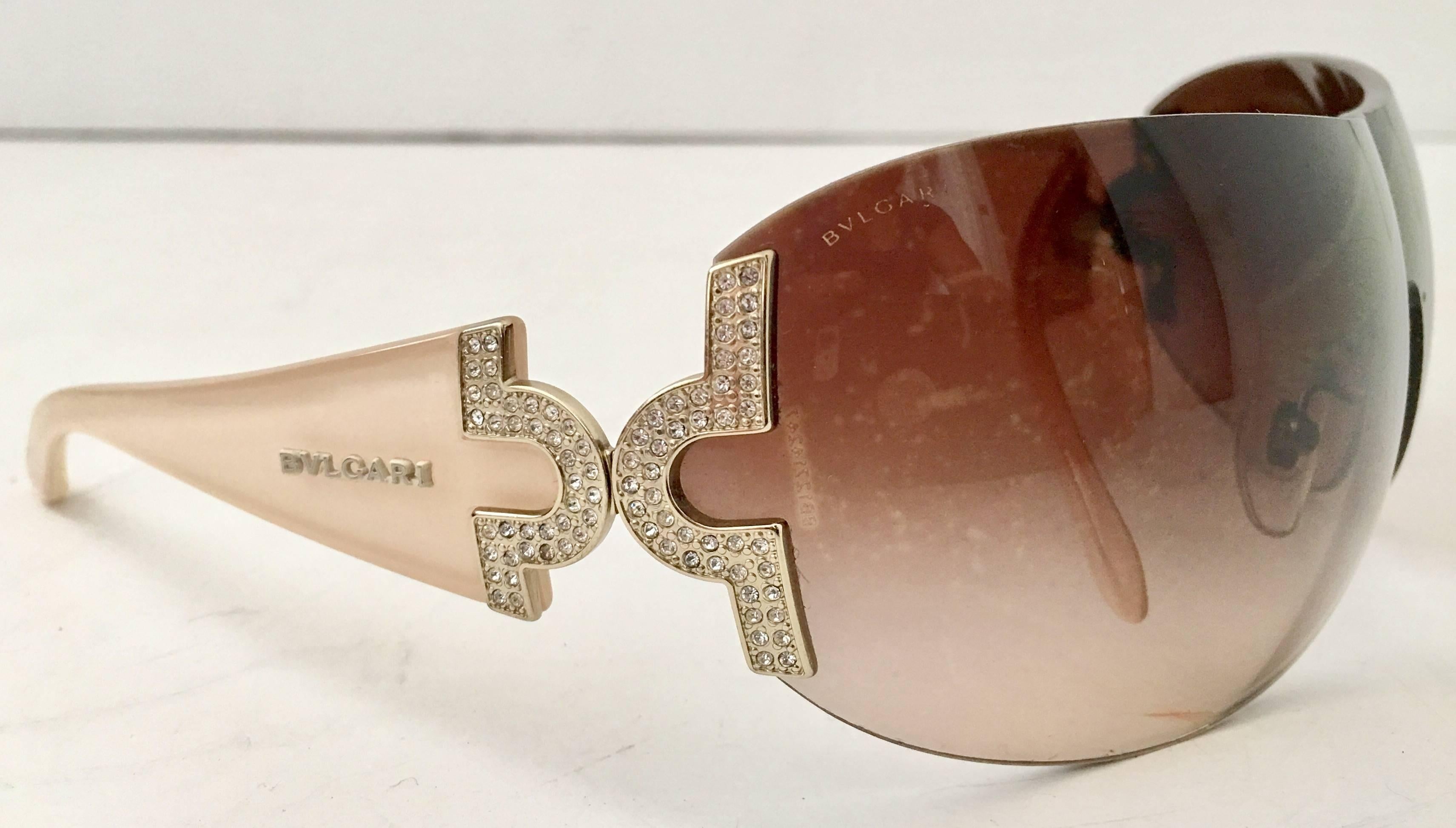 bvlgari swarovski crystal sunglasses