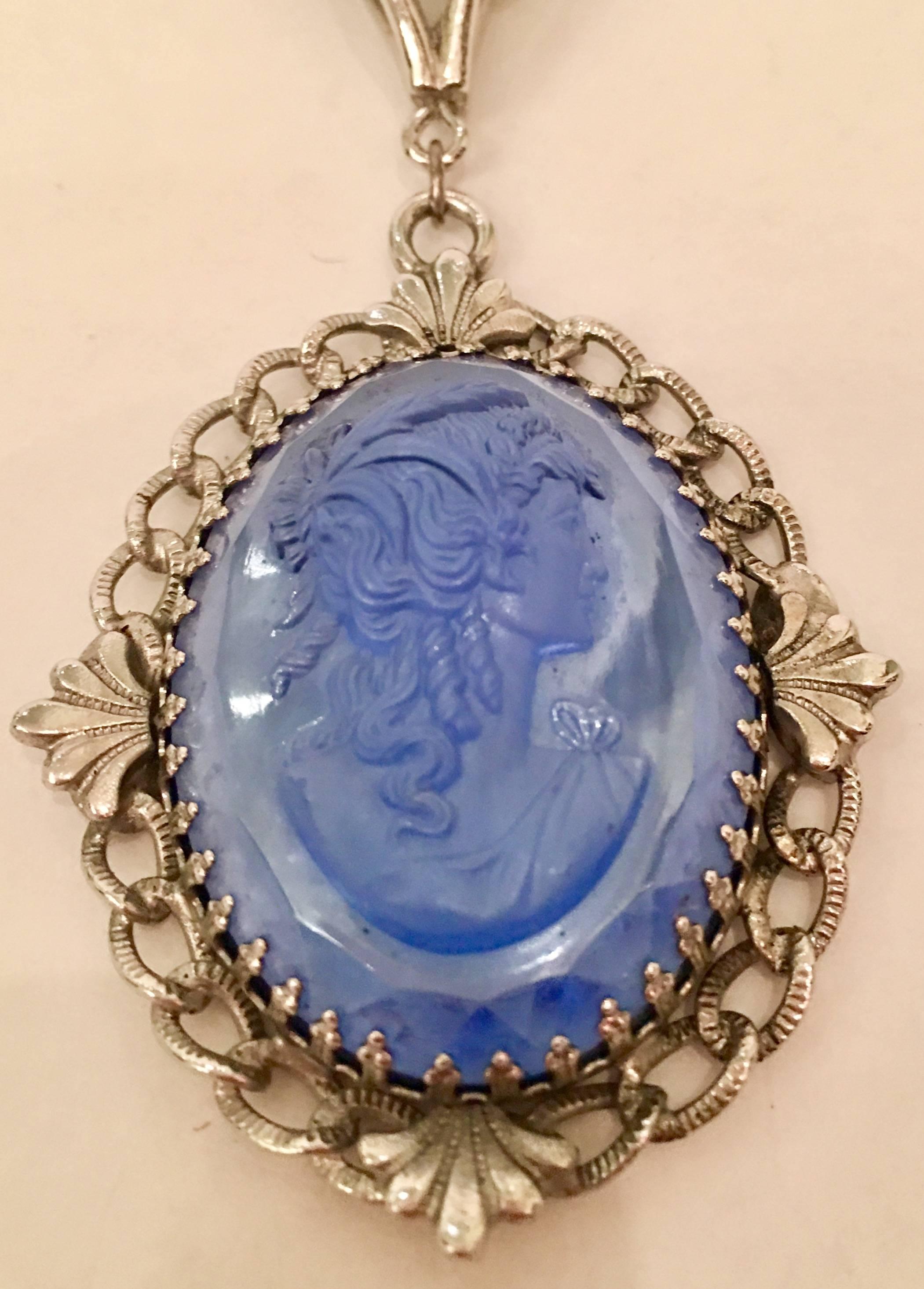 whiting davis cameo necklace
