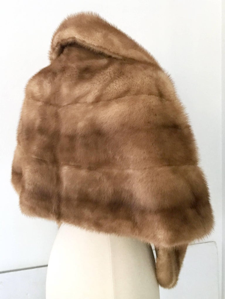 50'S Mink Fur Stole Capelet By, Ralph Rupley Houston at 1stDibs ralph