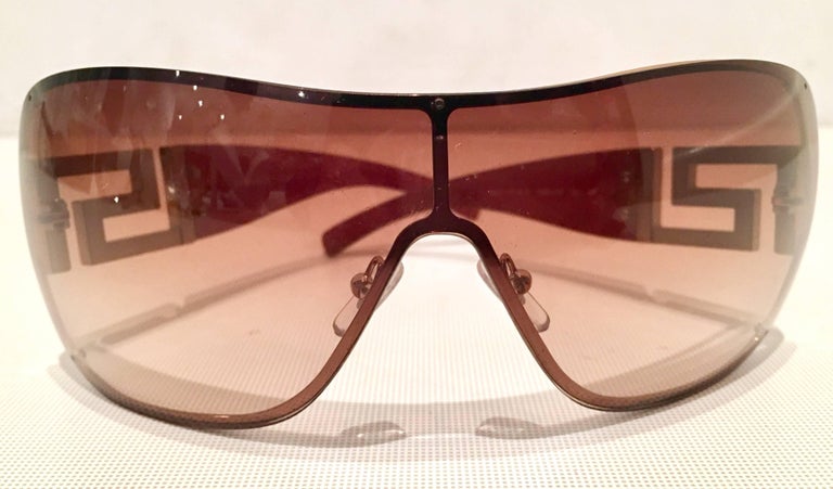 versace greek key sunglasses