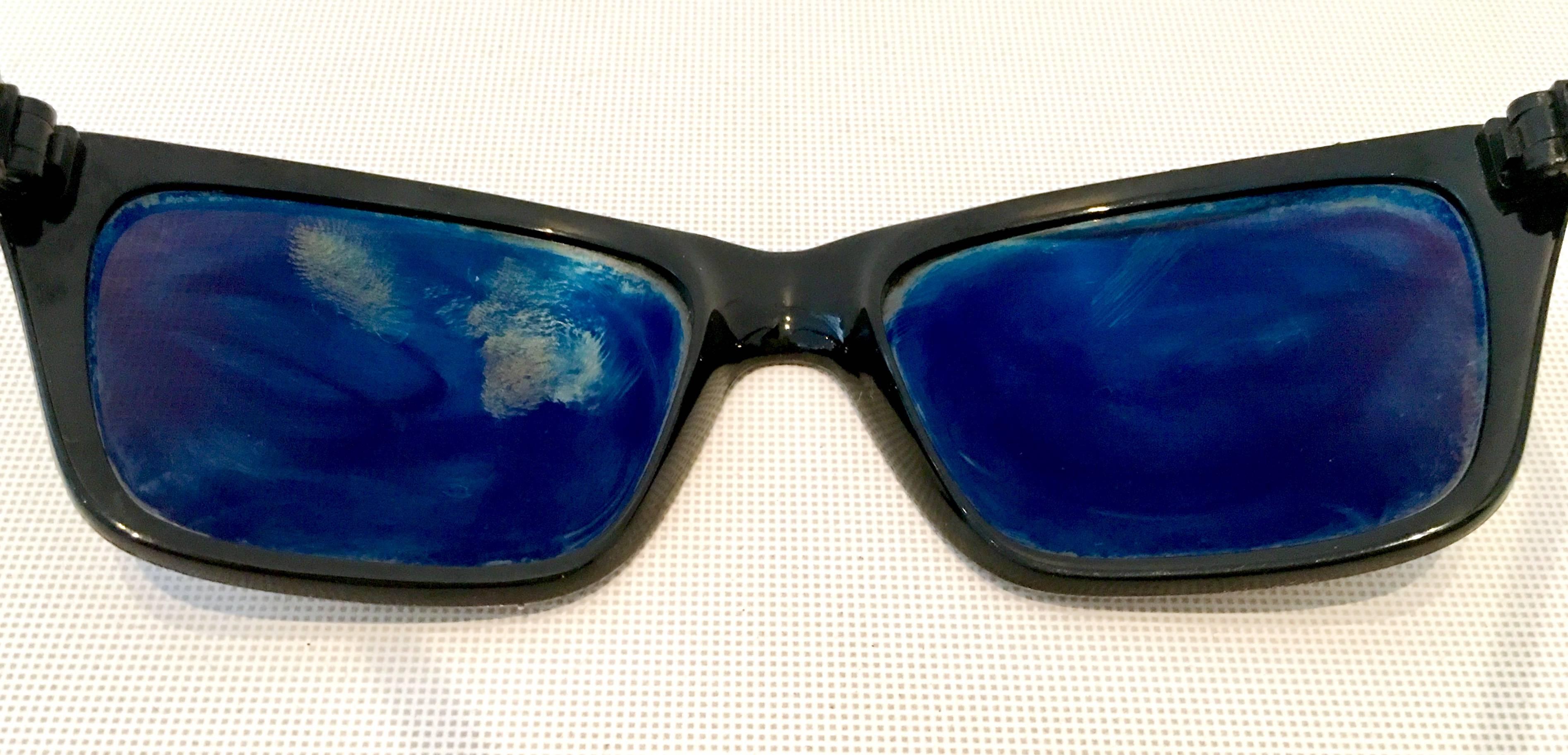 80'S Vuarnet France Black & Brown Mineral Poloarized Sunglasses  5