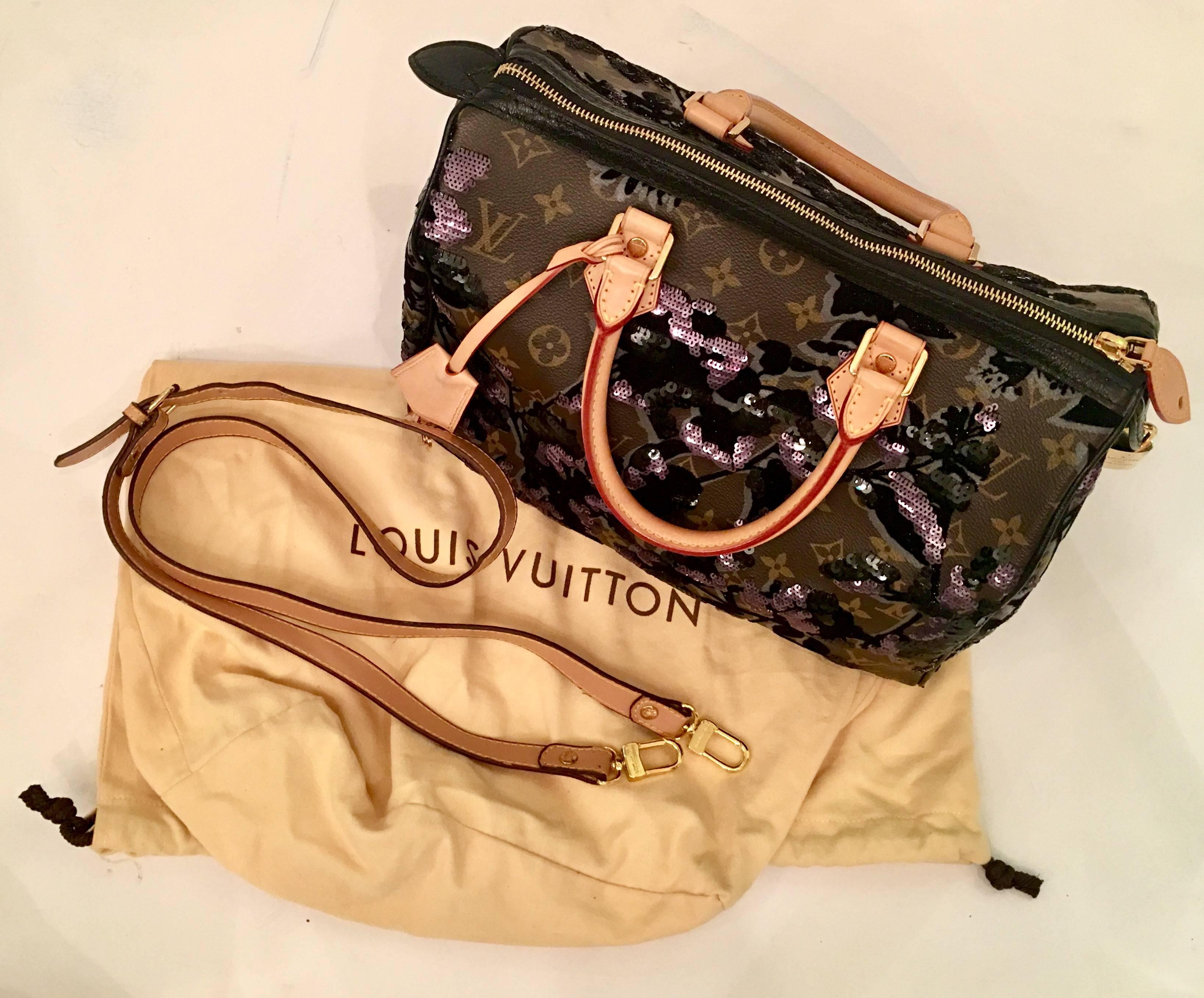 Louis Vuitton Limited Edition Fleur De Jais 35 Speedy Handbag 4