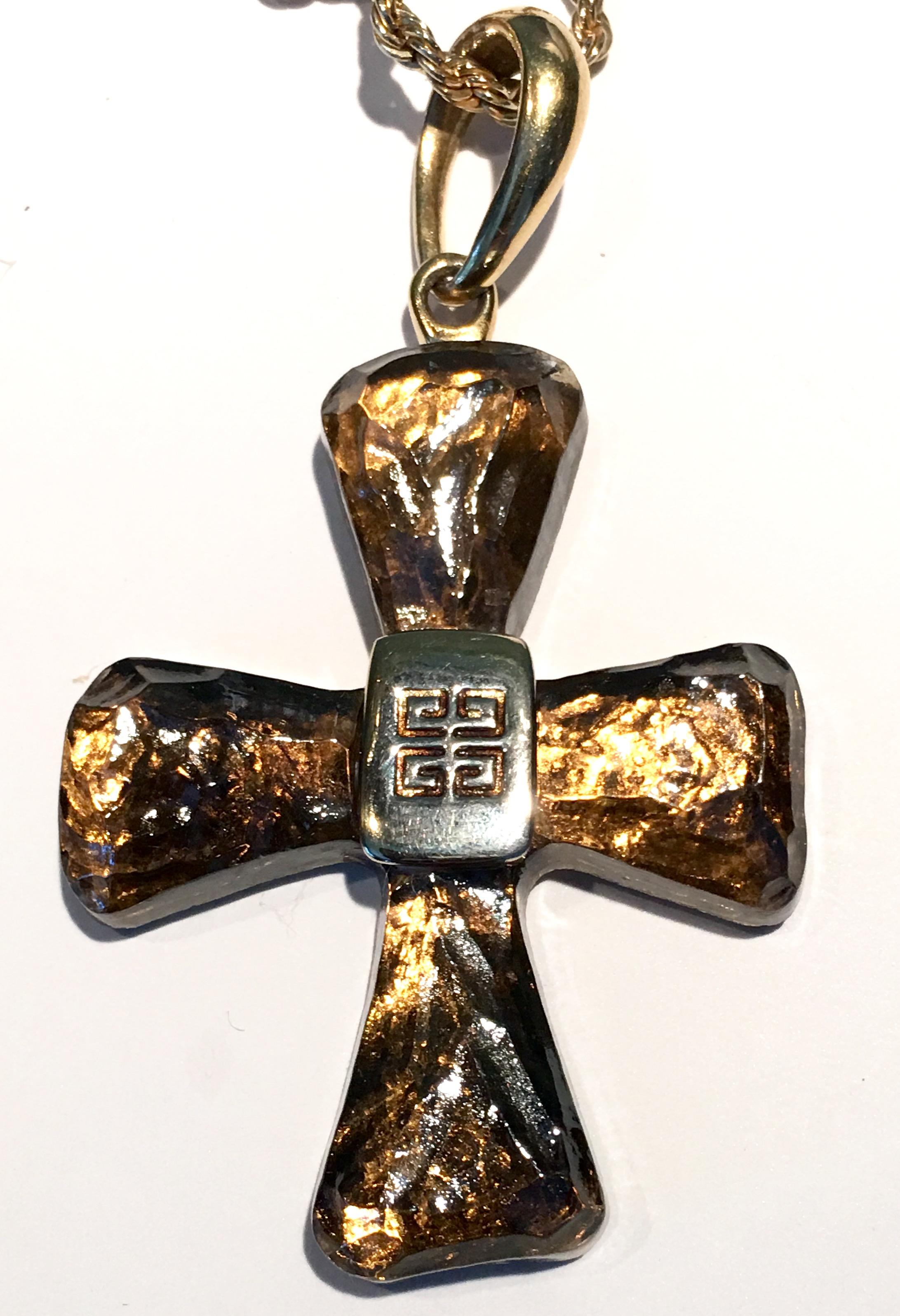 givenchy cross necklace