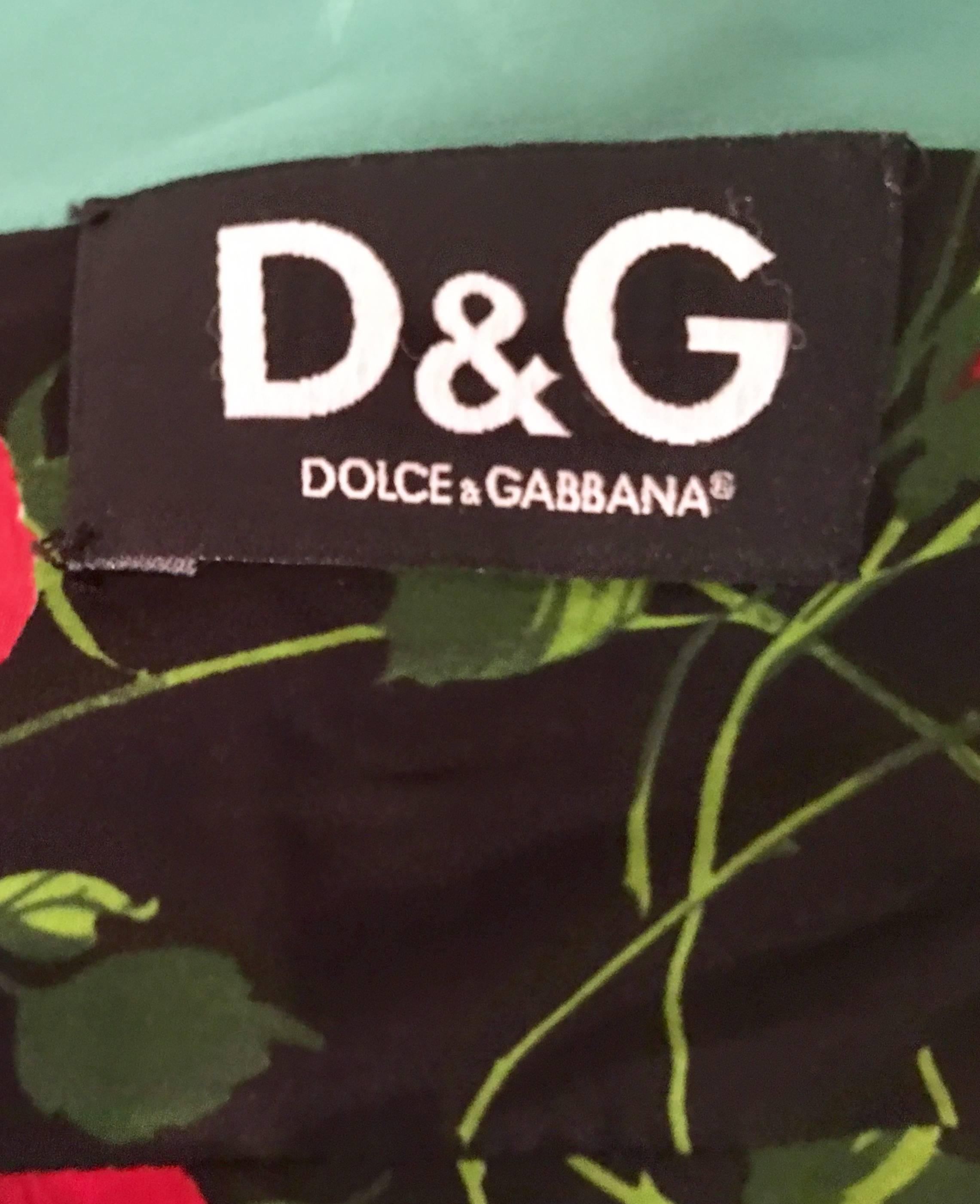2013 New Dolce & Gabbana Emerald Satin Evening Jacket 7