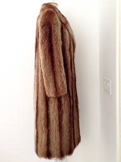 90'S Chloe Designer Full Length Raccoon Coat