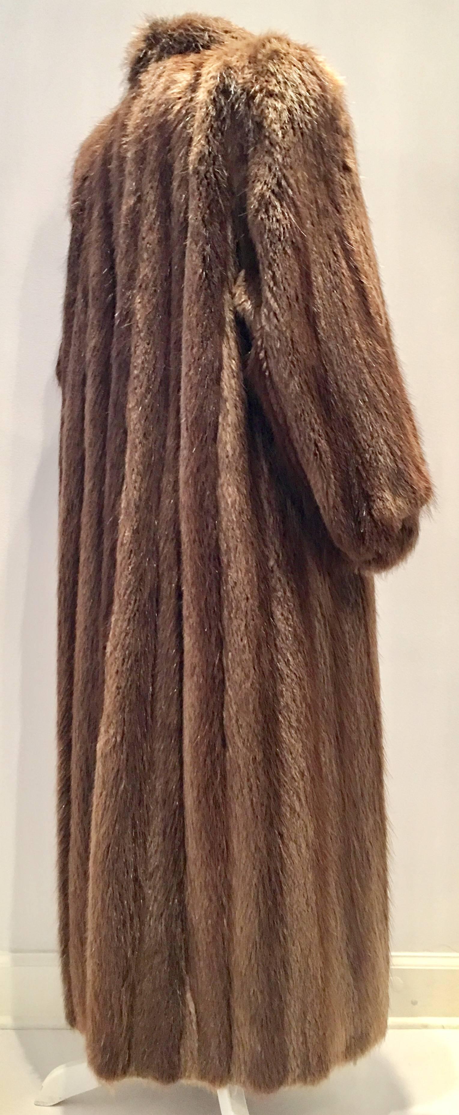vintage beaver coat