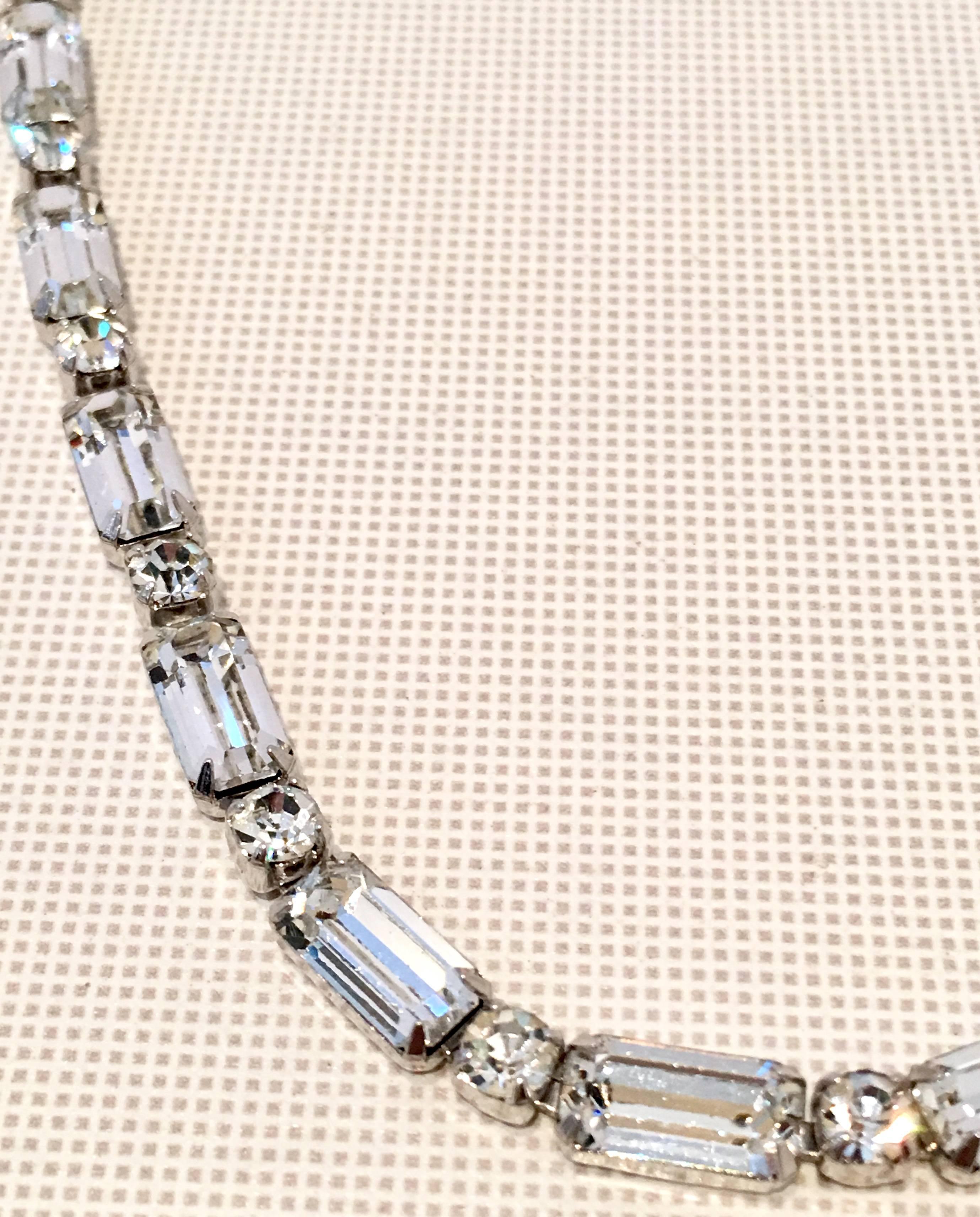 crystal rhinestone choker necklace