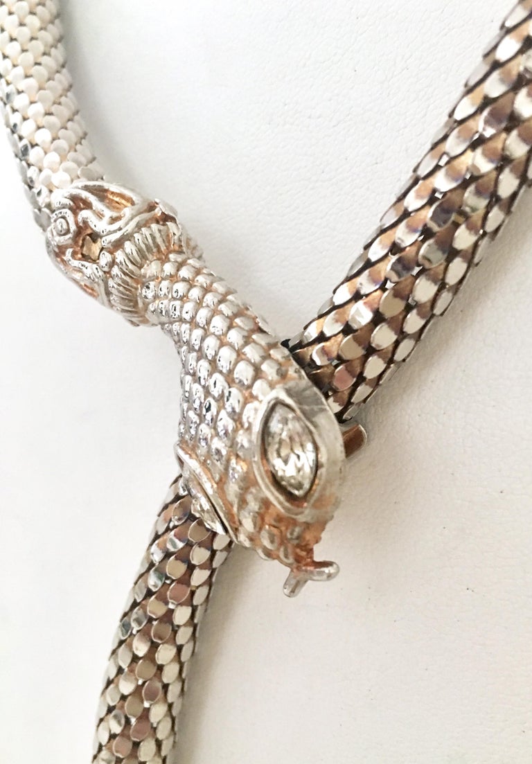 Whiting and davis mesh necklace clearance